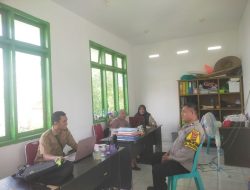 Harkamtibmas Di Wilayah Binaanya Melaksanakan kunjungan Bentuk Coonling Syistem Pilkada 2024 Di Kota Palopo