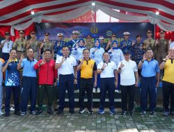 Kapoksahli Pangdam XIV/Hsn Menghadiri Olahraga Bersama Dengan Wakil Gubernur Akademi TNI AAL dan Taruna/Taruni AAL*