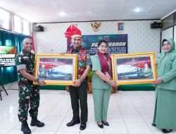 Lawatan Dirkumad dan Ketua Persit KCK Cabang XVIII ke Kumdam XIV/Hasanuddin*