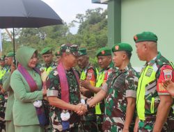 Kasdam XIV/Hsn Melakukan Kunker di Kodim 1430/Konut*