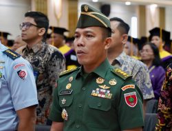 Pamen Ahli Bid Idpol Poksahli Pangdam XIV/Hsn Menghadiri Wisuda Daerah Universitas Terbuka Makassar 2024*