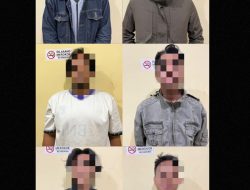 6 Tersangka Pengrusakan Di Asrama Hikma Lutra Langsung Di Bekuk Dari Unit Resmob Satreskrim Polres Palopo