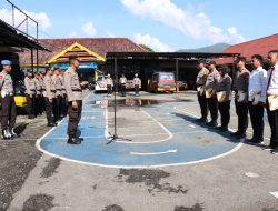 Polres Palopo Tegaskan Dalam Upacara Pemberhentian Secara Tidak Hormat PTDH