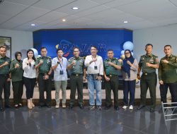 Jalin Sinergitas Bersama Insan Media, Kapendam XIV/Hsn Kunjungi Redaksi Harian Fajar*