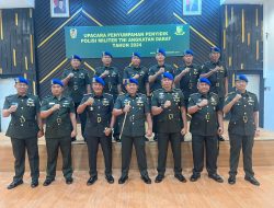 Danpomdam XIV/Hsn Pimpin Upacara Penyumpahan Penyidik Pomad Secara Virtual di Aula Pomdam XIV/Hsn*