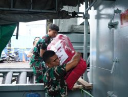 Kodam XIV/Hsn Salurkan Bantuan untuk Korban Erupsi Lewotobi NTT*