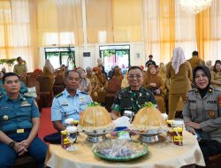 Kabintaljarahdam XIV/Hsn Hadiri Pembukaan Gerakan Pangan Murah Serentak di Provinsi Sulsel*