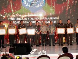 Kapolda Sulsel Menerima Penghargaan “KPK Award” 2024 Atas Penegakan Hukum Tindak Pidana Korupsi*