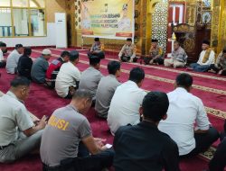 Polres Palopo Menyambut Akhir Tahun Dan Menggelar Zikir  Bersama Personil