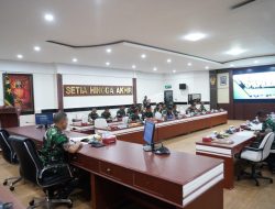 Kasdam XIV/Hsn Menerima Paparan RGB Gerak Jalan Tonting YWPJ TA. 2024*