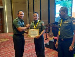 Kapendam XIV/Hsn Menghadiri Rapat Fungsi Teknis Bidang Penerangan, Pendam XIV/Hsn Raih Sejumlah Penghargaan*