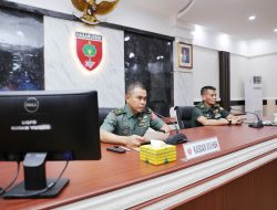 Kasdam XIV/Hsn Pimpin Entry Meeting Verifikasi Sertijab Pangdam XIV/Hsn*