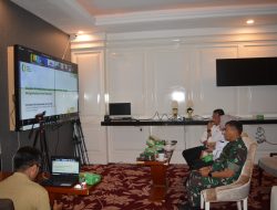Pamen Ahli Bidang Sosbud Poksahli Pangdam XIV/Hsn Hadiri Rakor Pengendalian Inflasi Daerah Melalui Virual*