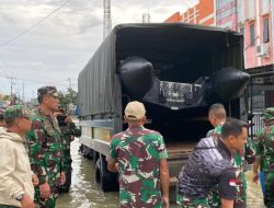 Kodim 1408/Makassar Salurkan Bantuan Sosial Untuk Korban Banjir di Biringkanaya*