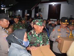 Pangdam XIV/Hsn dan Forkopimda Sulsel Pantau Malam Perayaan Natal 2024 di Kota Makassar*
