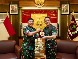 Pangdam XIV/Hsn Terima Audiensi Pangkoopsud II dan Kanwil Kemenkumham Sulsel di Makodam*