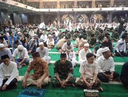 Kalak Bintaljarahdam XIV/Hsn Hadiri Dzikir Akhir Tahun 2024 di Masjid Al-Markaz*
