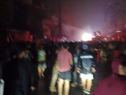 Kebakaran Hanguskan Lima Ruko di Makassar Kerugian Capai Empat Miliar Rupiah