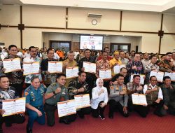 Kapoksahli Pangdam XIV/Hsn Hadiri Rakor Penanggulangan Bencana Hidrometeorologi Provinsi Sulsel*