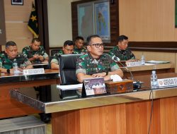 Asrendam XIV/Hsn Ikuti Vicon Pembentukan 100 Batalyon Teritorial Bersama Waasrena Kasad Bid. Jemen RB*