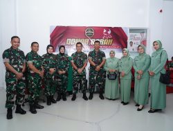 Rangkaian HUT ke-74 Penerangan Angkatan Darat: Pendam XIV/Hsn Gelar Donor Darah dan Anjangsana*