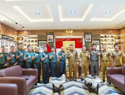 Pangdam XIV/Hsn Sambut Kunjungan Audiensi Pj. Gubernur Sulsel di Makodam*