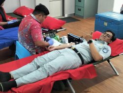 Jasa Raharja Berpartisipasi dalam Donor Darah HUT Bank Sulselbar ke-64 di Kabupaten Bone