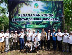Aster Kasdam XIV/Hsn Hadiri Penanaman Pohon Serentak: Langkah Nyata Jaga Keberlanjutan Lingkungan*