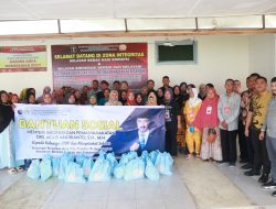 Lapas Tanjung Balai Asahan Bagikan Bantuan Sosial