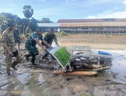 Dukung Program Ketahanan Pangan, Pomdam XIV/Hsn Manfaatkan Lahan Tidur*