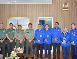 Kepala Penerangan Kodam XIV/Hsn Kunjungi Kantor LPP RRI Makassar*