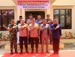 Kunjungan Kerja Kapolda Sulsel di Polres Sinjai, Resmikan Ruang Data Bhara Daksa dan Berikan Arahan Kepada Personel*