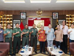 Pangdam XIV/Hsn Sambut Kunjungan DPD Walubi Sulsel*