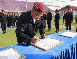 Lapas Tanjungbalai Asahan Gelar Upacara Penandatanganan Pakta Integritas