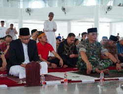 Kabintaljarahdam XIV/Hsn Hadiri Peringatan Isra’ Mi’raj di Masjid Kubah 99 Asmaul Husna*