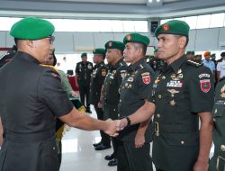 Pangdam XIV/Hsn Pimpin Serah Terima Jabatan Enam Pejabat di Lingkungan Kodam XIV/Hsn*