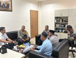 Silaturahmi dan Koordinasi Jasa Raharja Palopo dengan Kapolres Palopo