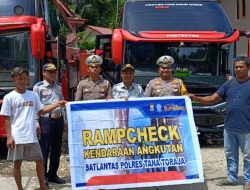 Sinergi Jasa Raharja, Satlantas dan Dinas Perhubungan Survey Jalan Rusak dan Rampcheck Di Tana Toraja