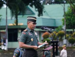 Bertindak Selaku Inspektur Upacara 17-an Bulan Februari Tahun 2025, Pangdam XIV/Hsn Bacakan Amanat Kasad*