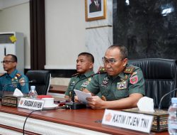 Pangdam XIV/Hsn Ikuti Taklimat Awal Audit Kinerja dan Audit Ketaatan Itjen TNI Periode I TA 2025*