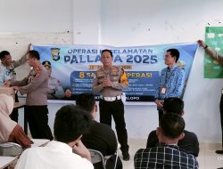Kasi Humas Polres Palopo, AKP Supriadi dalam wawancara terpisah menyampaikan kegiatan ini merupakan bagian dari rangkaian Operasi