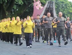 Pererat Kebersamaan, Pangdam XIV/Hsn Olahraga dan Silaturahmi Bersama Personel Kodam XIV/Hsn*