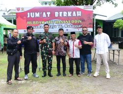 *Jum’at Berkah Hubdam XIV/Hsn Bersama Hafayu TV Berjalan Lancar dan Khidmat*