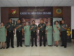 Kabintaljarahdam XIII/Merdeka Berganti, Kolonel Inf Syarifuddin Resmi Gantikan Kolonel Arm Sutikno*