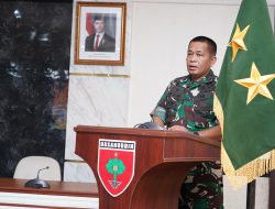 Kasdam XIV/Hasanuddin Terima Paparan Peninjauan Medan untuk Latihan Kesiapsiagaan Operasi Kodam TA. 2025*