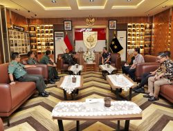 Pererat Silaturahmi, Pangdam XIV/Hasanuddin Terima Kunjungan Ketua KPID Sulsel*
