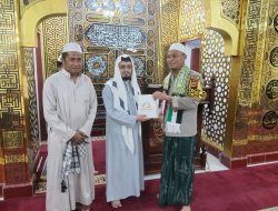 AKBP Safi’i Nafsikin turut memberikan bantuan sosial kemanusiaan untuk rakyat Palestina melalui Yayasan Suara Langit.