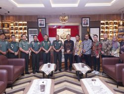 Pangdam XIV/Hsn Terima Kunjungan Silaturahmi Direksi PT. Masmindo*