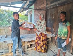 Pembagian BLT Kemiskinan Ekstrim Tahun 2025 Triwulan Desa Gampong Seuneubok Teungoh kecamatan Pedawa.