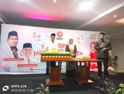 PKS Menggelar Milad Ke 23 Di Rangkaikan Halal Bihalal 1446 Hijriyah /2025 M